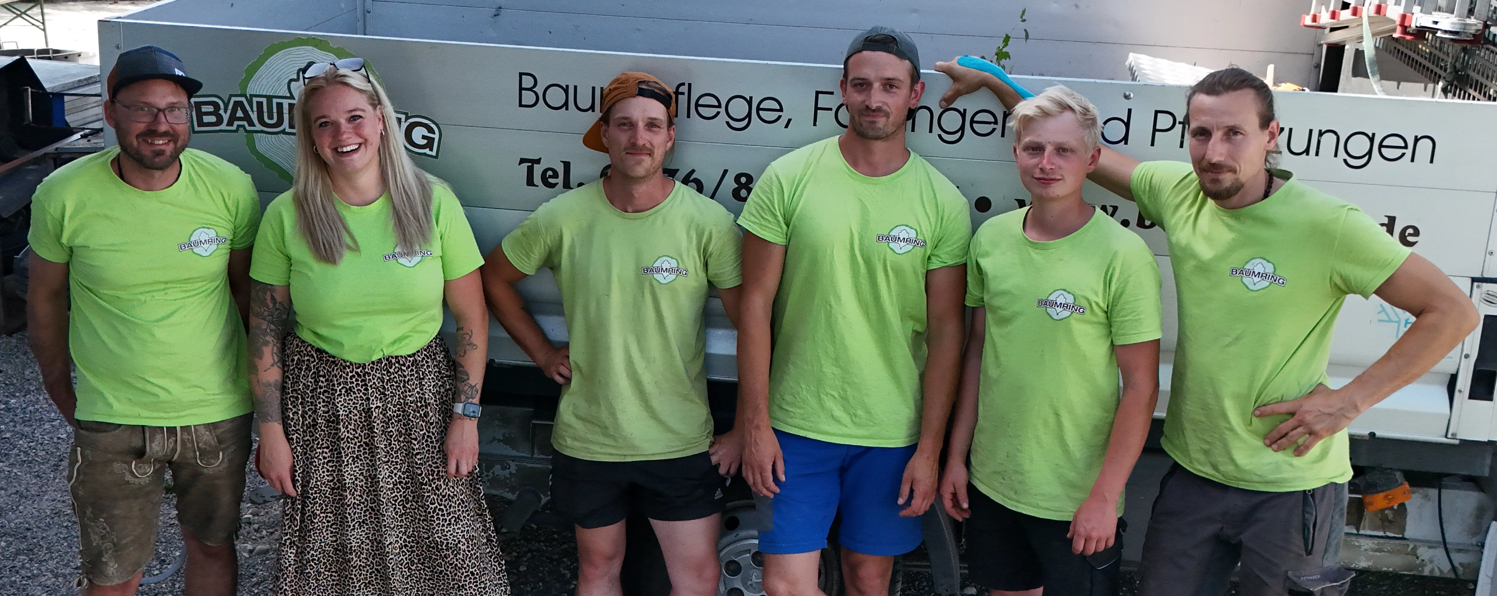 Das Team von Baumring Allgäu